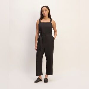 NWOT Everlane The Linen Side-Button Jumpsuit
